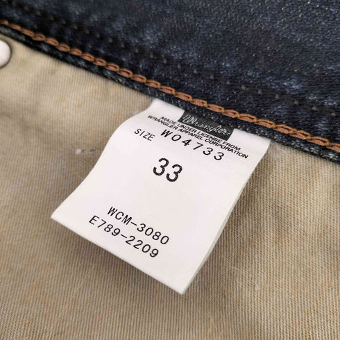 ラングラー Wrangler ヒゲ デニムパンツ メンズ 33inch